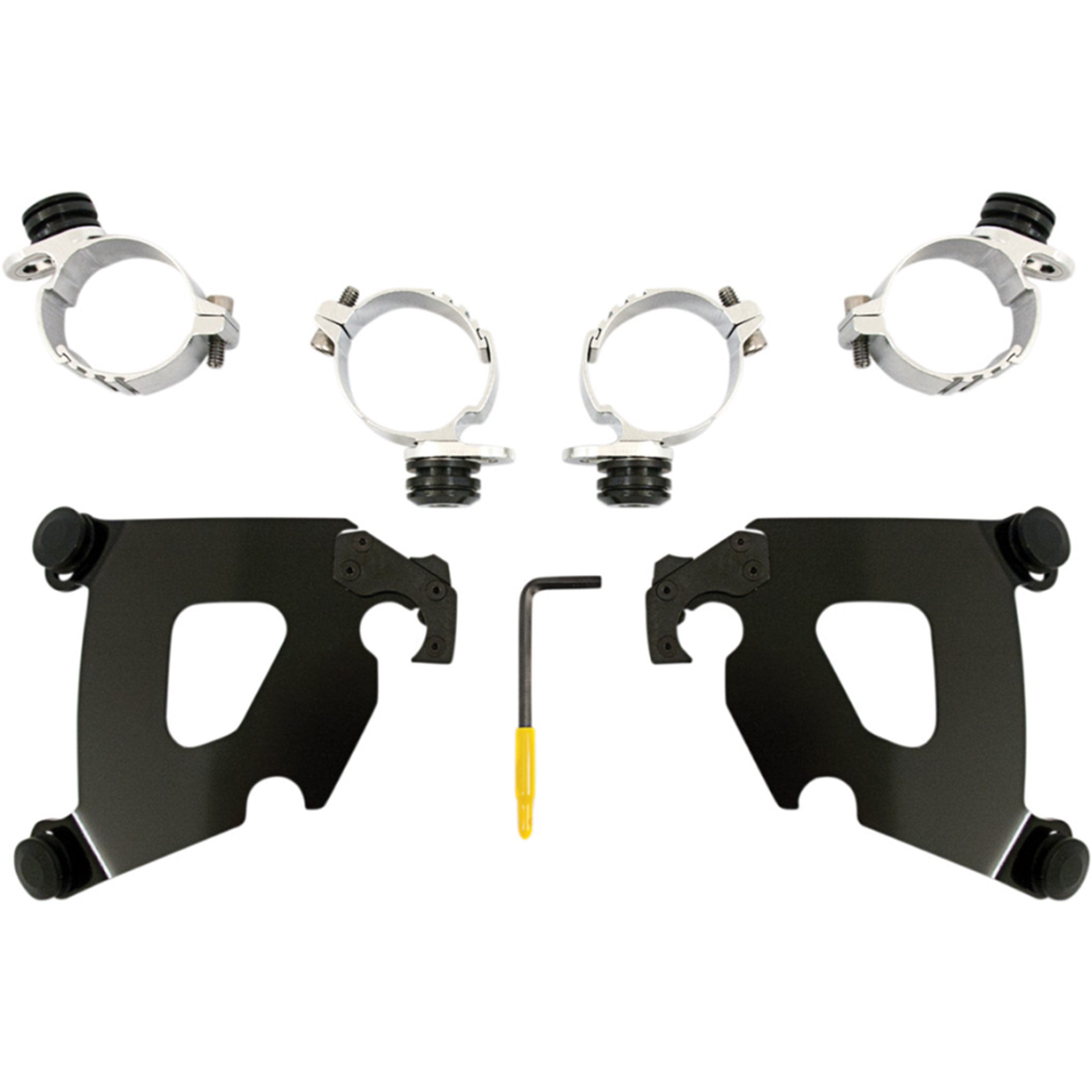 Memphis Shades FXD Cafe Fairing Trigger-Lock Hardware Kit Motorcycle Accessories-2320 Memphis Shades FXD Cafe Fairing Trigger-Lock Hardware Kit Motorcycle Accessories-2320