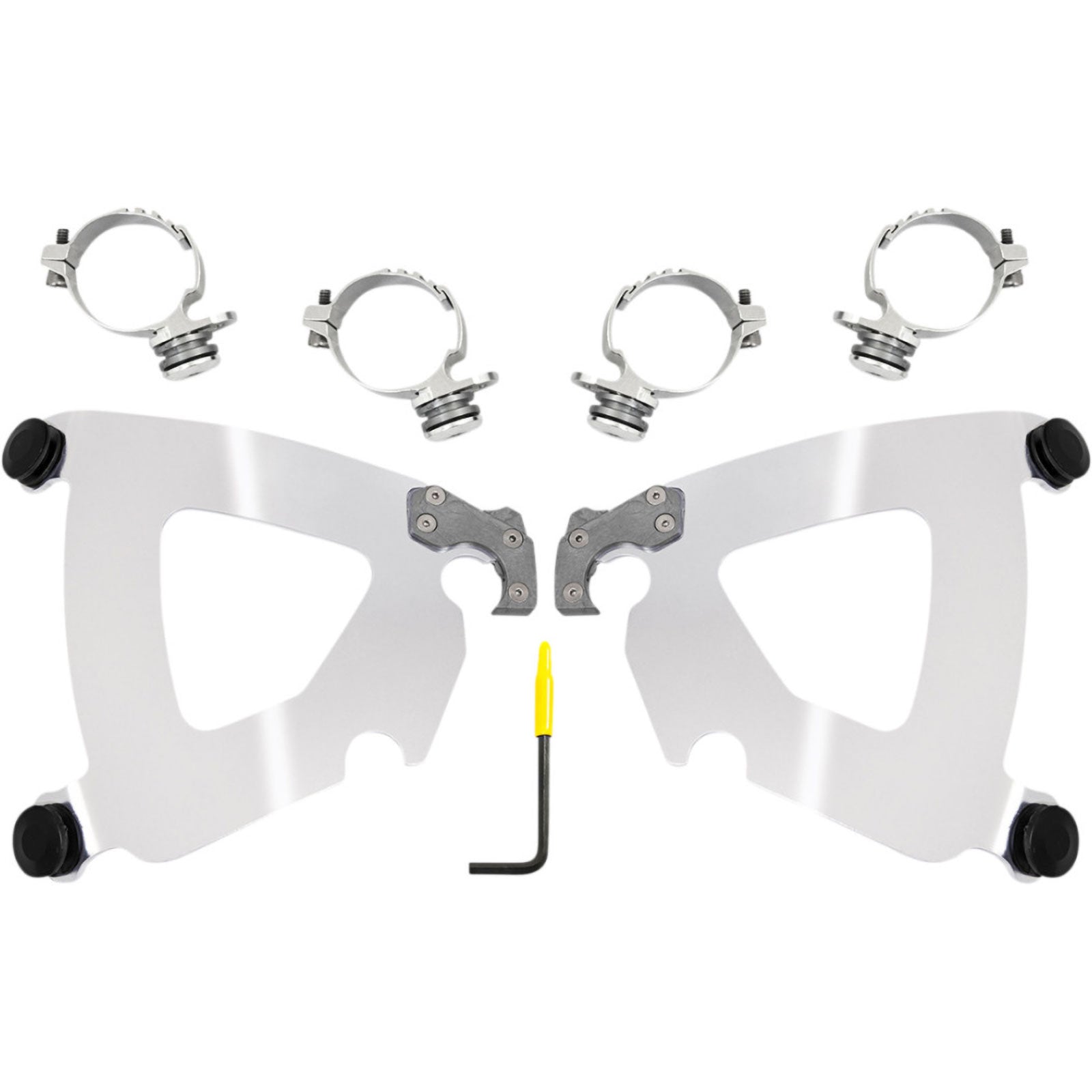 Memphis Shades XL Road Warrior Trigger-Lock Mount Kit Motorcycle Accessories-2320 Memphis Shades XL Road Warrior Trigger-Lock Mount Kit Motorcycle Accessories-2320