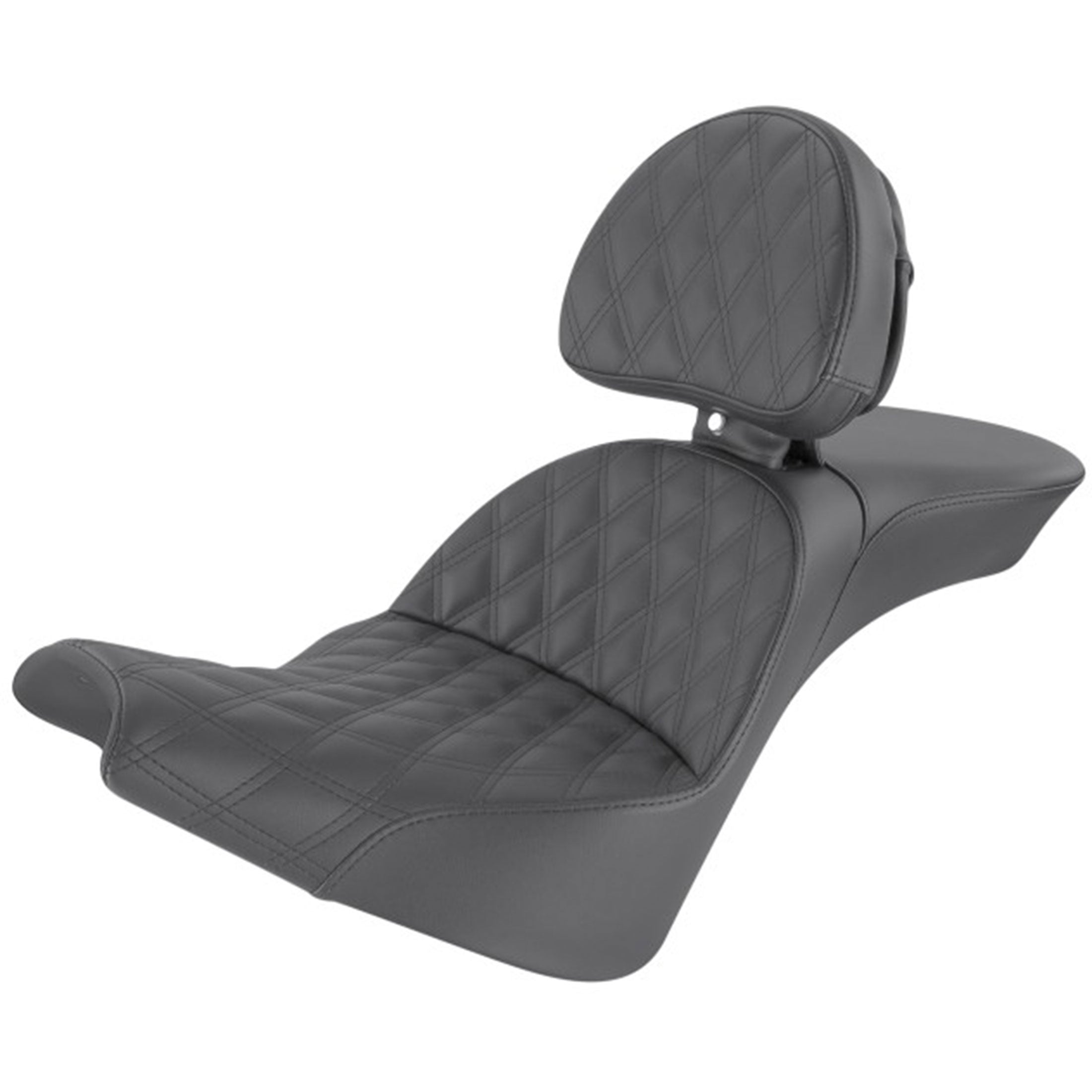 Saddlemen 2018-2025 Softail Street Bob FXBB/S, Standard FXST Explorer LS Seat with Driver's Backrest Motorcycle Accessories-0802 Saddlemen 2018-2025 Softail Street Bob FXBB/S, Standard FXST Explorer LS Seat with Driver's Backrest Motorcycle Accessories-0802