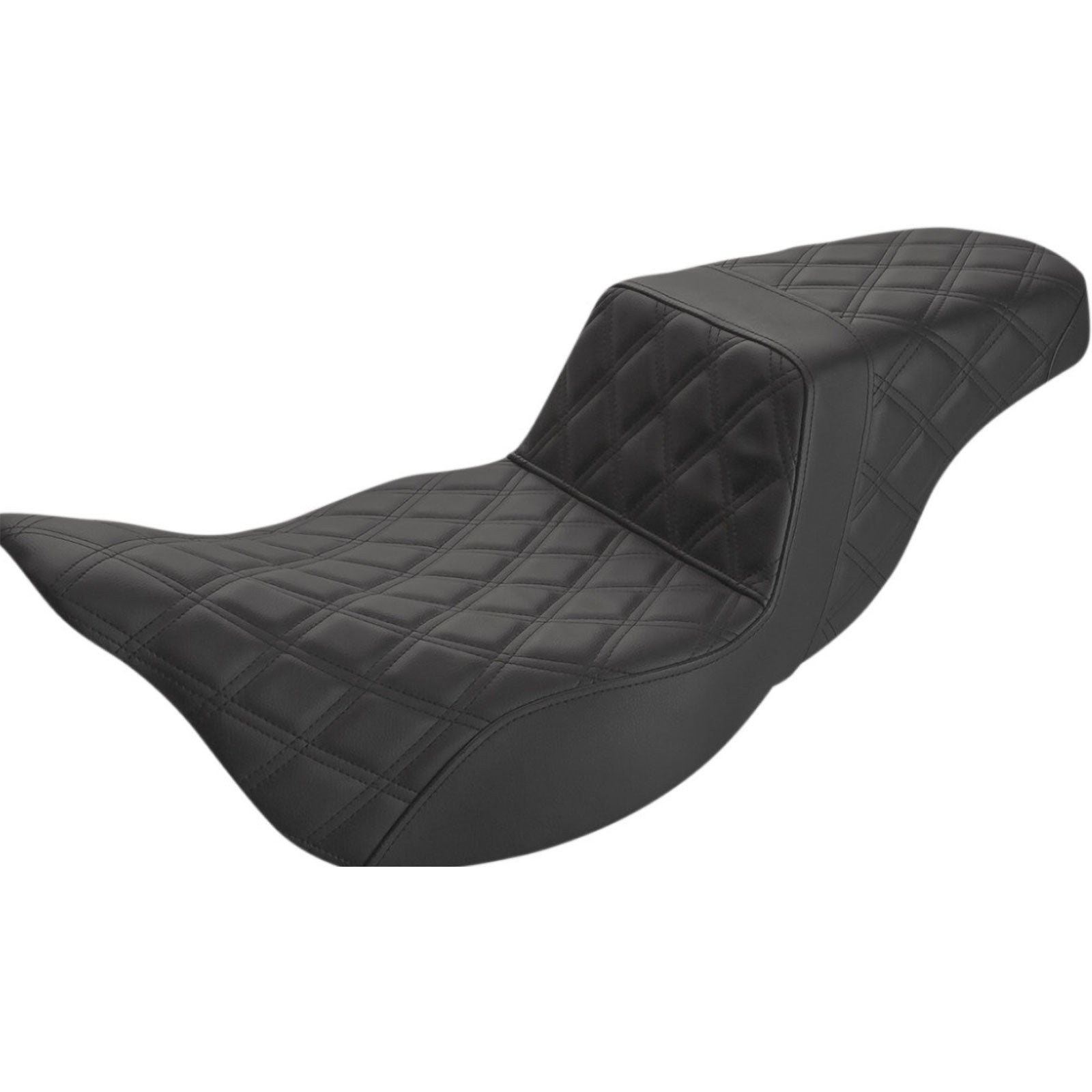 Saddlemen 2008-2024 FLHR, FLHT, FLHX & FLTR Step-Up Front & Rear LS Extended Reach Seat Motorcycle Accessories-0801 Saddlemen 2008-2024 FLHR, FLHT, FLHX & FLTR Step-Up Front & Rear LS Extended Reach Seat Motorcycle Accessories-0801