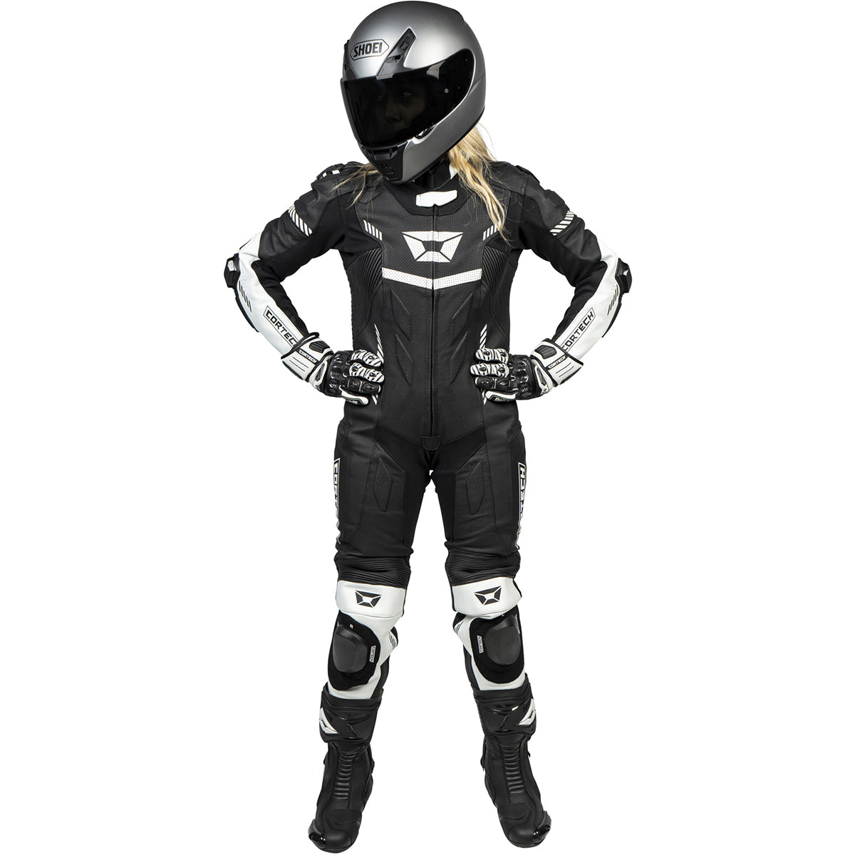 Cortech Revo Sport Air 1-Piece Women's Street Race Suits-8990 Cortech Revo Sport Air 1-Piece Women's Street Race Suits-8990