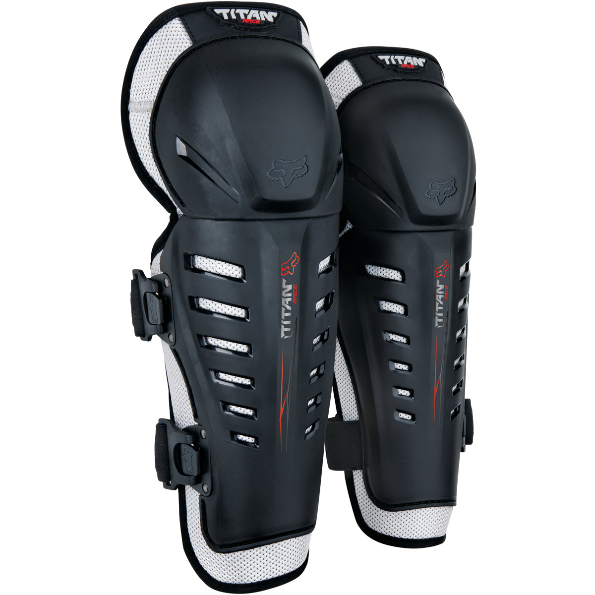Fox Racing Titan Race Knee/Shin Guard Adult Off-Road Body Armor-04267 Fox Racing Titan Race Knee/Shin Guard Adult Off-Road Body Armor-04267