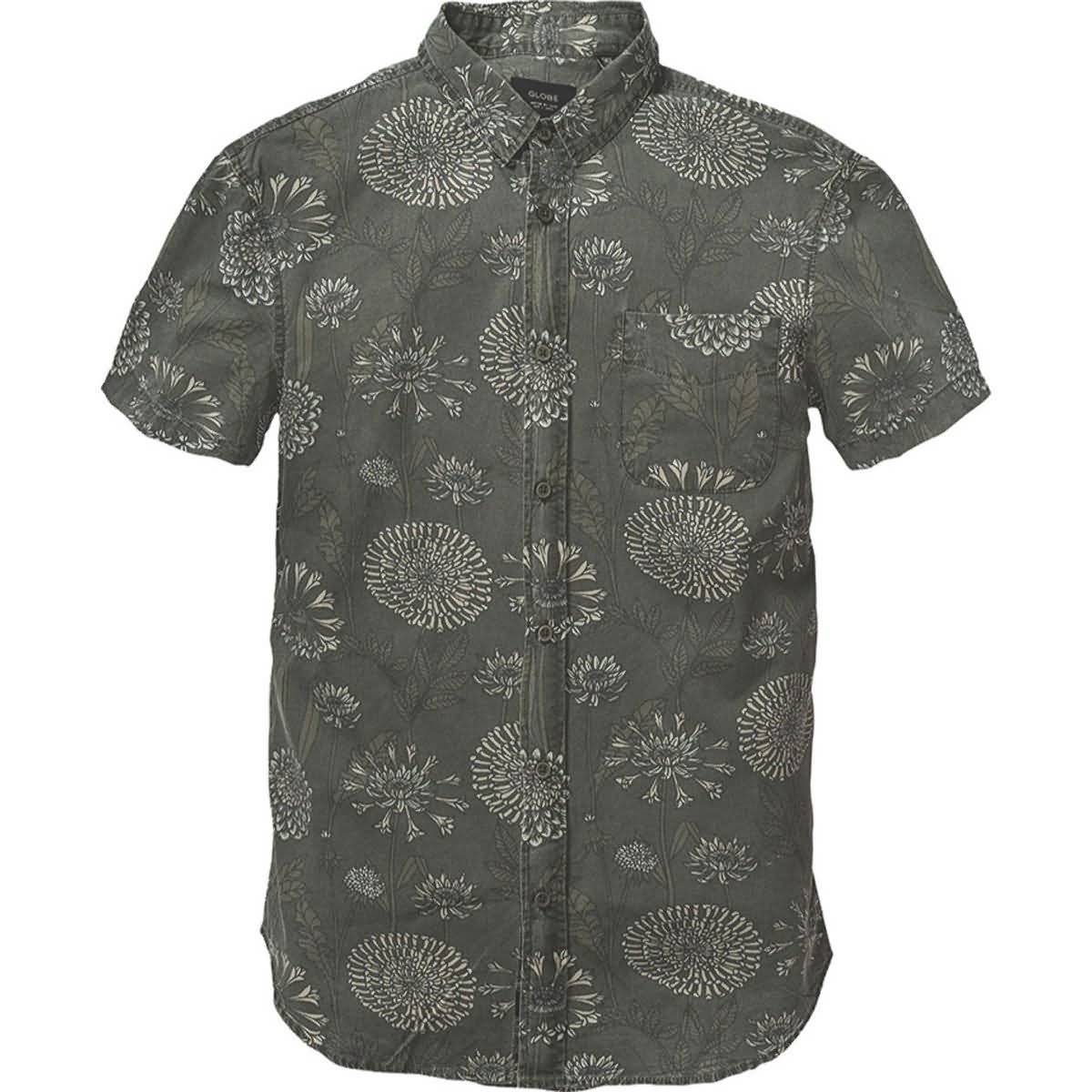 Globe Maize Men's Button-Up Short-Sleeve Shirts-GB01624001 Globe Maize Men's Button-Up Short-Sleeve Shirts-GB01624001