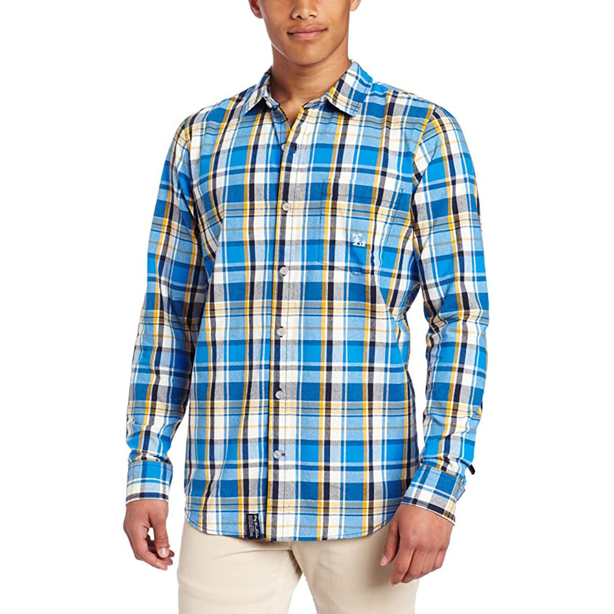 LRG Down From Earth Woven Men's Long-Sleeve Shirts-D132001 LRG Down From Earth Woven Men's Long-Sleeve Shirts-D132001