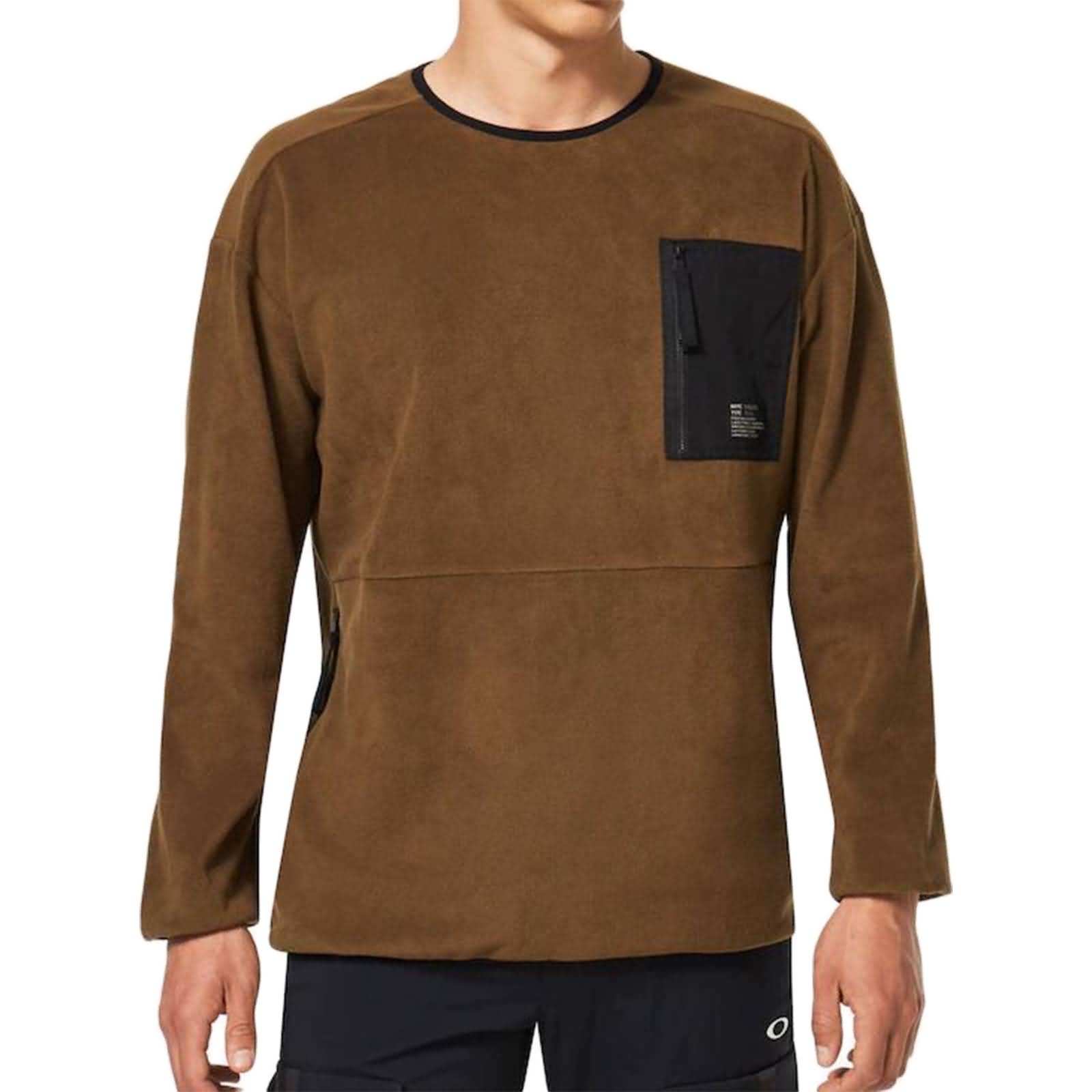 Oakley Enhance FGL Micro Fleece Crew 1.0 Men's Sweater Sweatshirts-FOA402983 Oakley Enhance FGL Micro Fleece Crew 1.0 Men's Sweater Sweatshirts-FOA402983