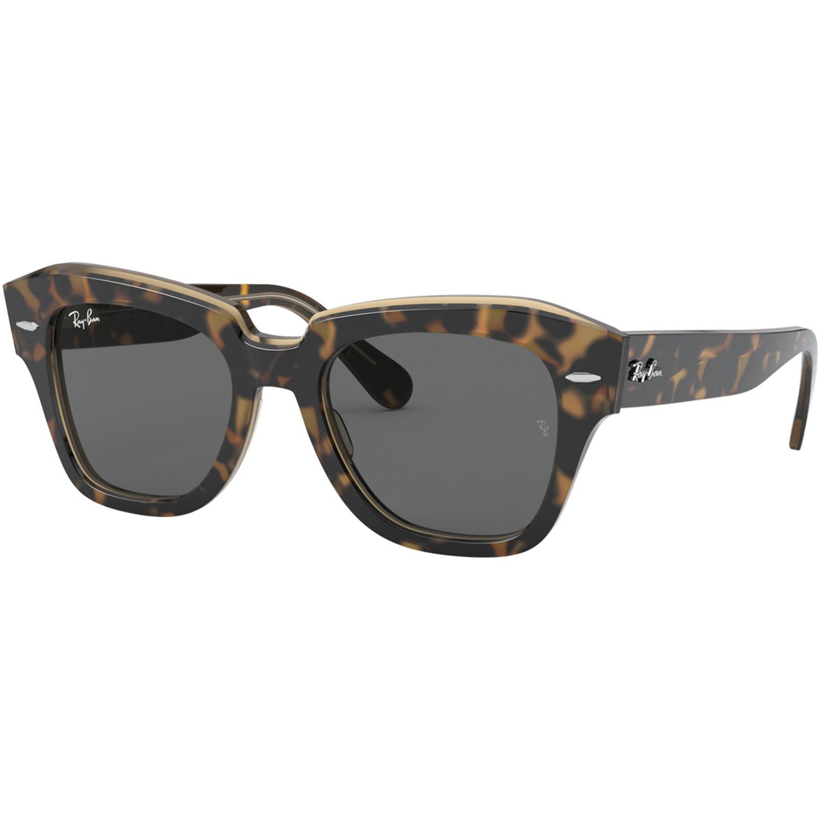 Ray-Ban RB2186 State Street Square Adult Lifestyle Sunglasses-0RB2186 Ray-Ban RB2186 State Street Square Adult Lifestyle Sunglasses-0RB2186
