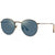 Demigloss Antique Gold Blue Mirror Demigloss Antique Gold Blue Mirror