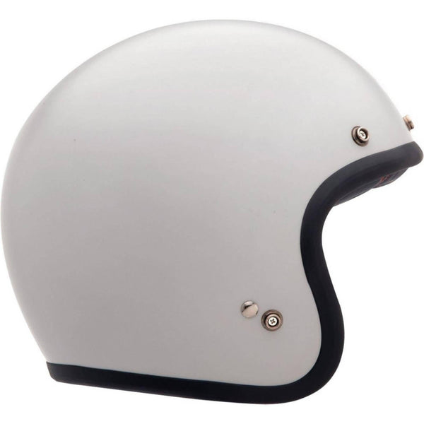 Bell 500 Solid White Open Face Helmet