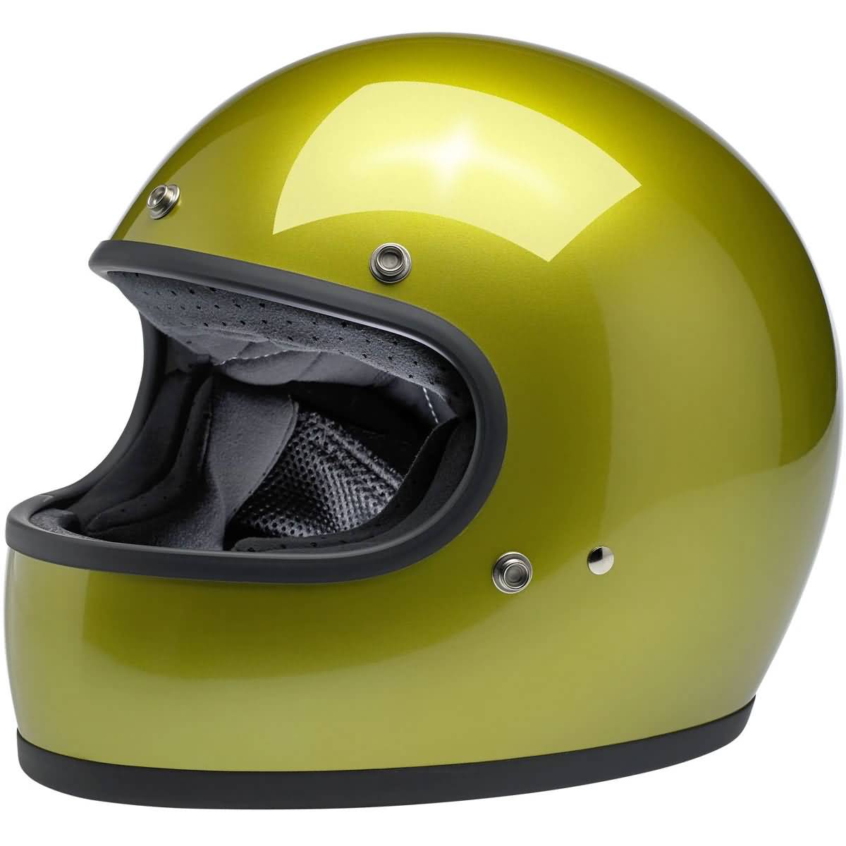 Biltwell Gringo ECE Metallic Adult Street Helmets-0101 Biltwell Gringo ECE Metallic Adult Street Helmets-0101