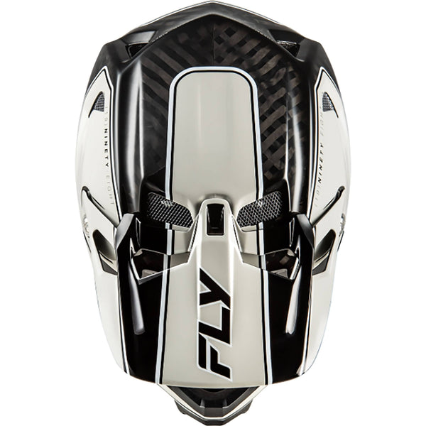 fly helm mtb Fly Racing Werx R Flow Carbon Helmet Black Carbon/Blue/White Xl