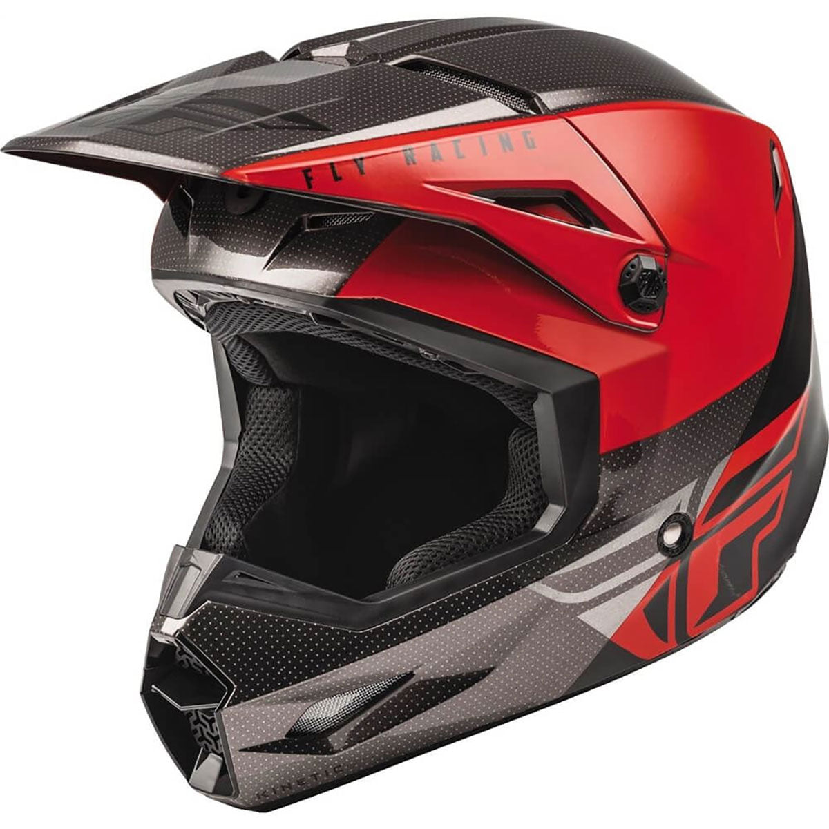 Fly Racing Kinetic Straight Edge Youth Off-Road Helmets-73-8632 Fly Racing Kinetic Straight Edge Youth Off-Road Helmets-73-8632