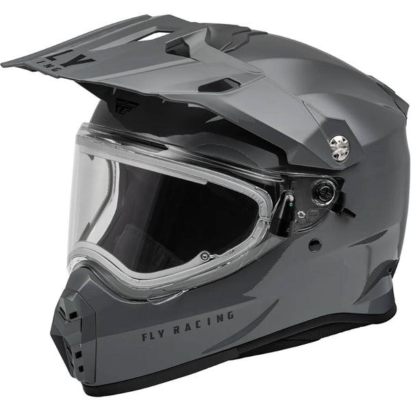 electric snowboard helmet Fly Racing Trekker Cold Weather 2024 Electric Shield Adult Snow Helmet – OriginBoardshop