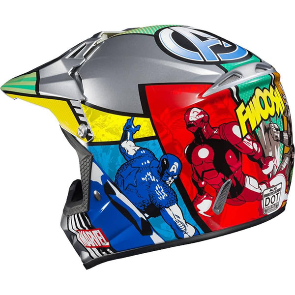 HJC CL XY II Avengers Kids Off Road Helmets Brand New OriginBoardshop Skate Surf Sports