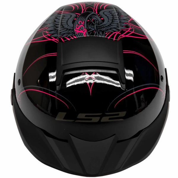LS2 Rebellion Wheels & Wings Half Adult Cruiser Helmets – OriginBoardshop