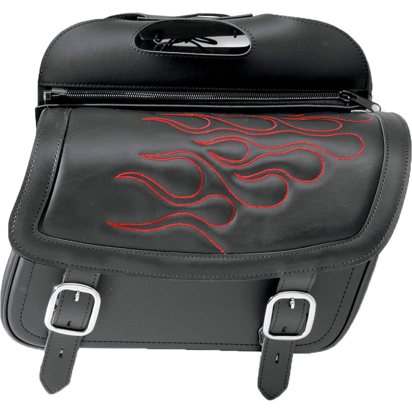 Saddlemen Highwayman Tattoo Slant Flame Adult Saddle Bags-3501 Saddlemen Highwayman Tattoo Slant Flame Adult Saddle Bags-3501