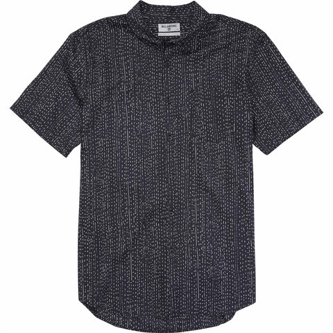 Billabong Sundays Mini Youth Boys Button Up Short-Sleeve Shirts (Brand New)
