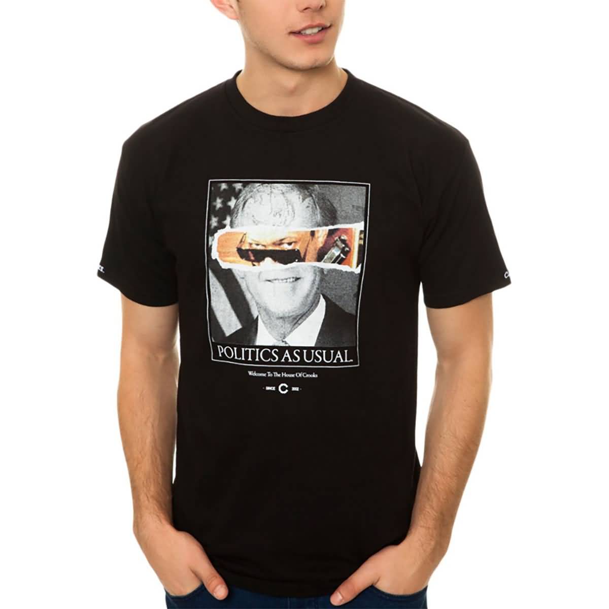 Crooks & Castles Parliament Men's Short-Sleeve Shirts-I1390715 Crooks & Castles Parliament Men's Short-Sleeve Shirts-I1390715