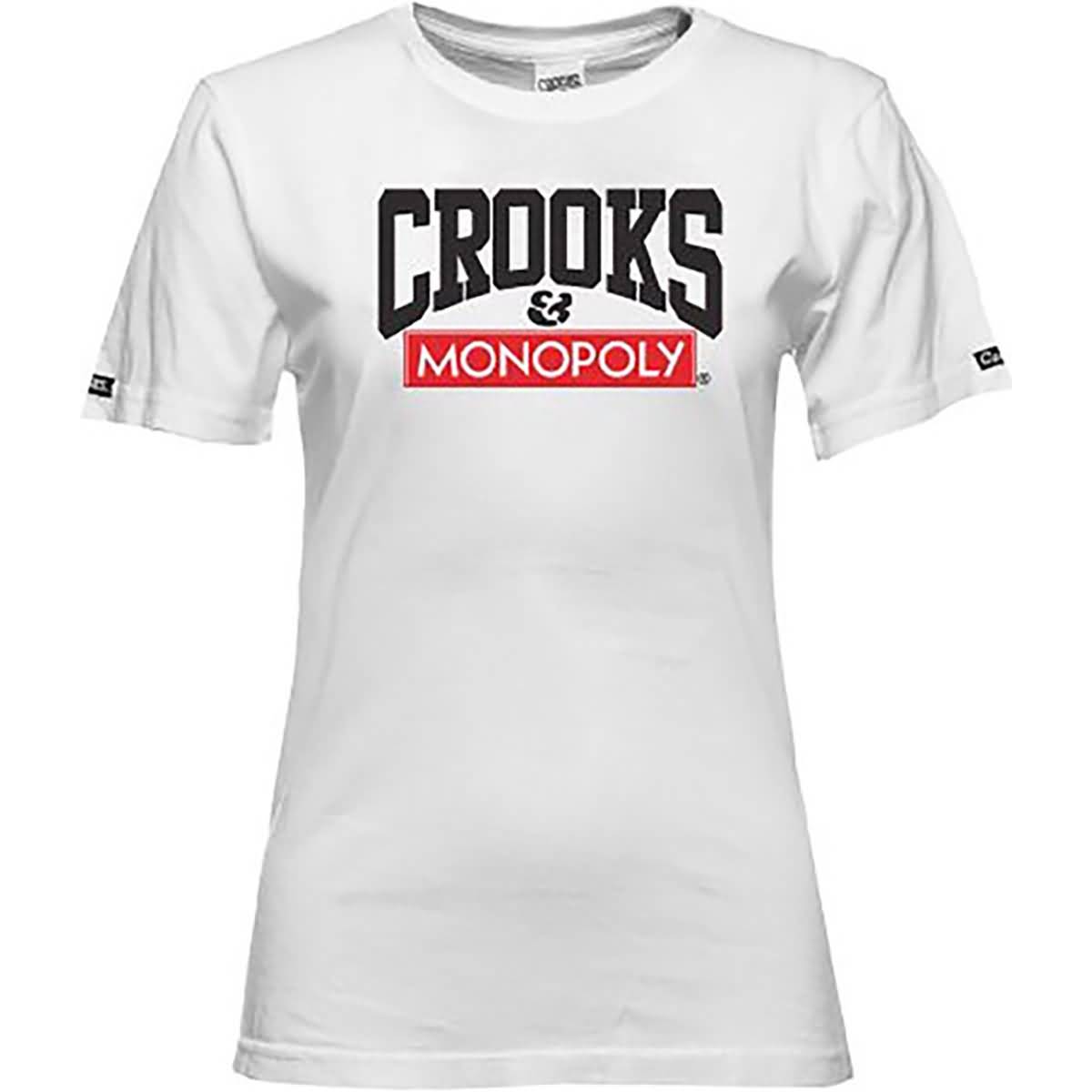 Crooks & Castles Monopoly Knit Women's Short-Sleeve Shirts-CL1390722 Crooks & Castles Monopoly Knit Women's Short-Sleeve Shirts-CL1390722