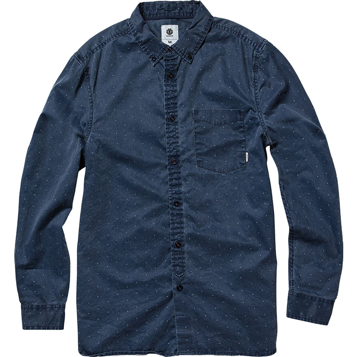 Element Moore Men's Button-Up Long-Sleeve Shirts-M507GMOO Element Moore Men's Button-Up Long-Sleeve Shirts-M507GMOO