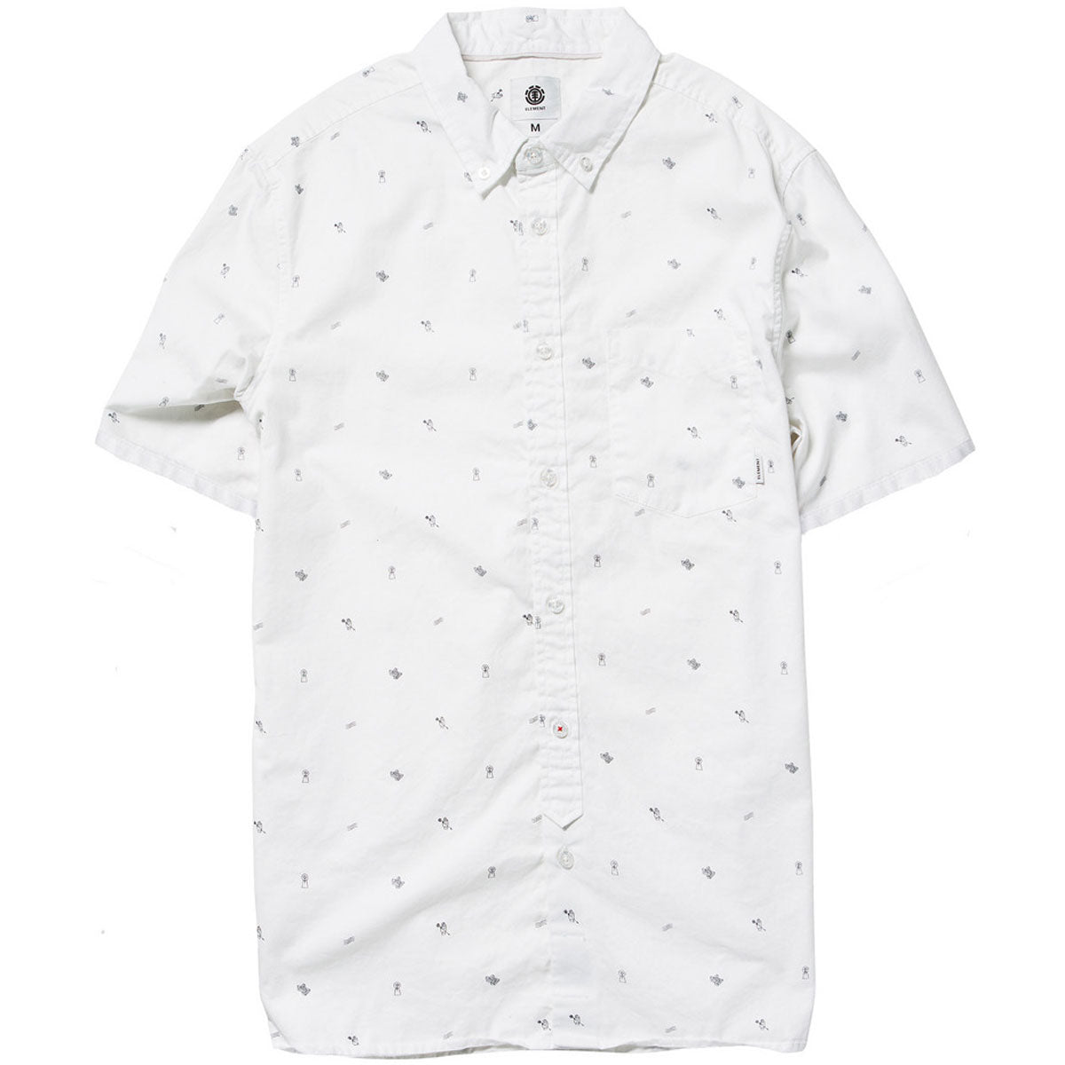 Element Moore Men's Button-Up Short-Sleeve Shirts-M514GMOO Element Moore Men's Button-Up Short-Sleeve Shirts-M514GMOO