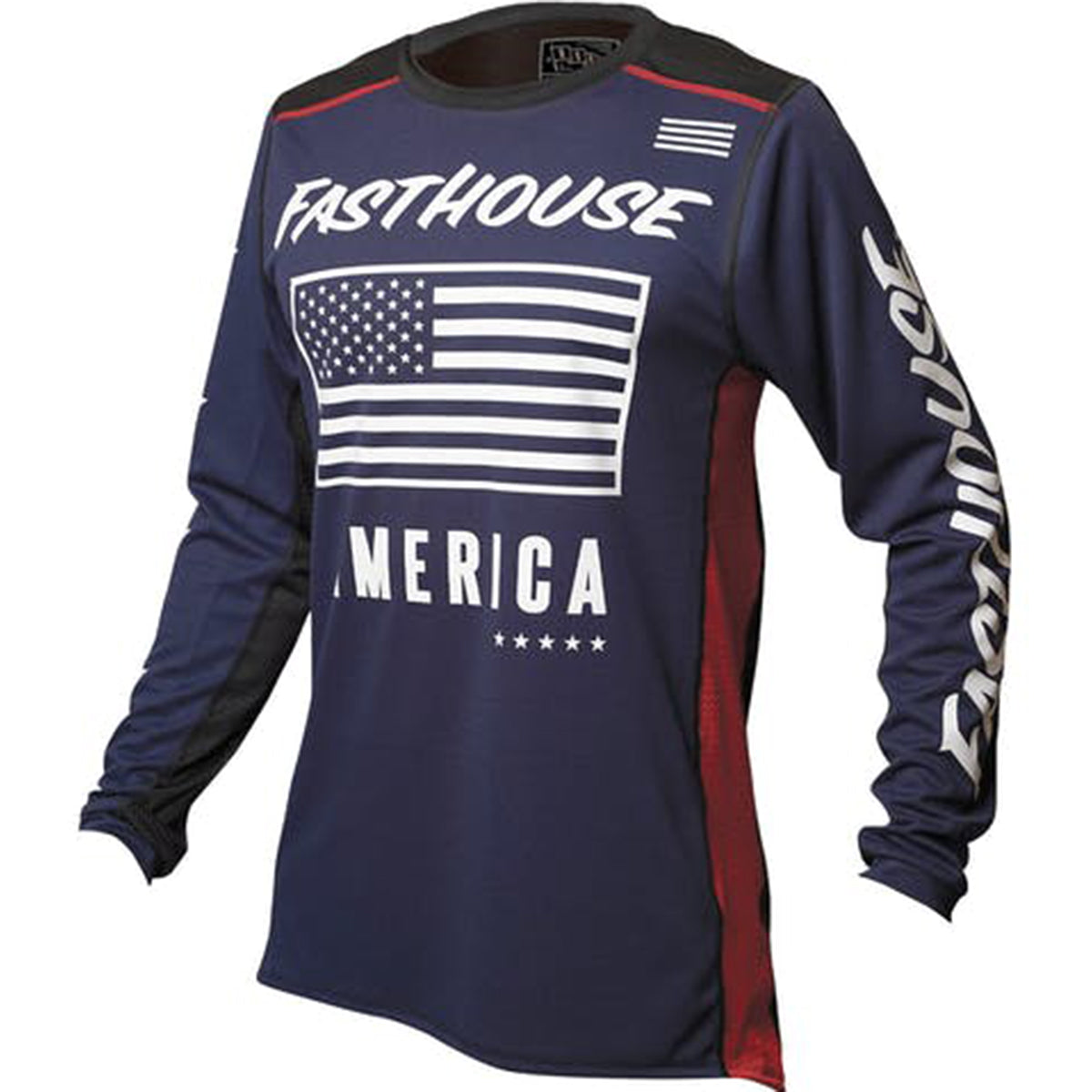 Fasthouse Grindhouse American LS Men's Off-Road Jerseys-2762
