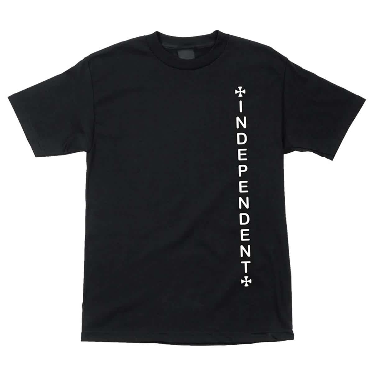 Independent Vertical Men's Short-Sleeve Shirts - Black Independent Vertical Men's Short-Sleeve Shirts - Black