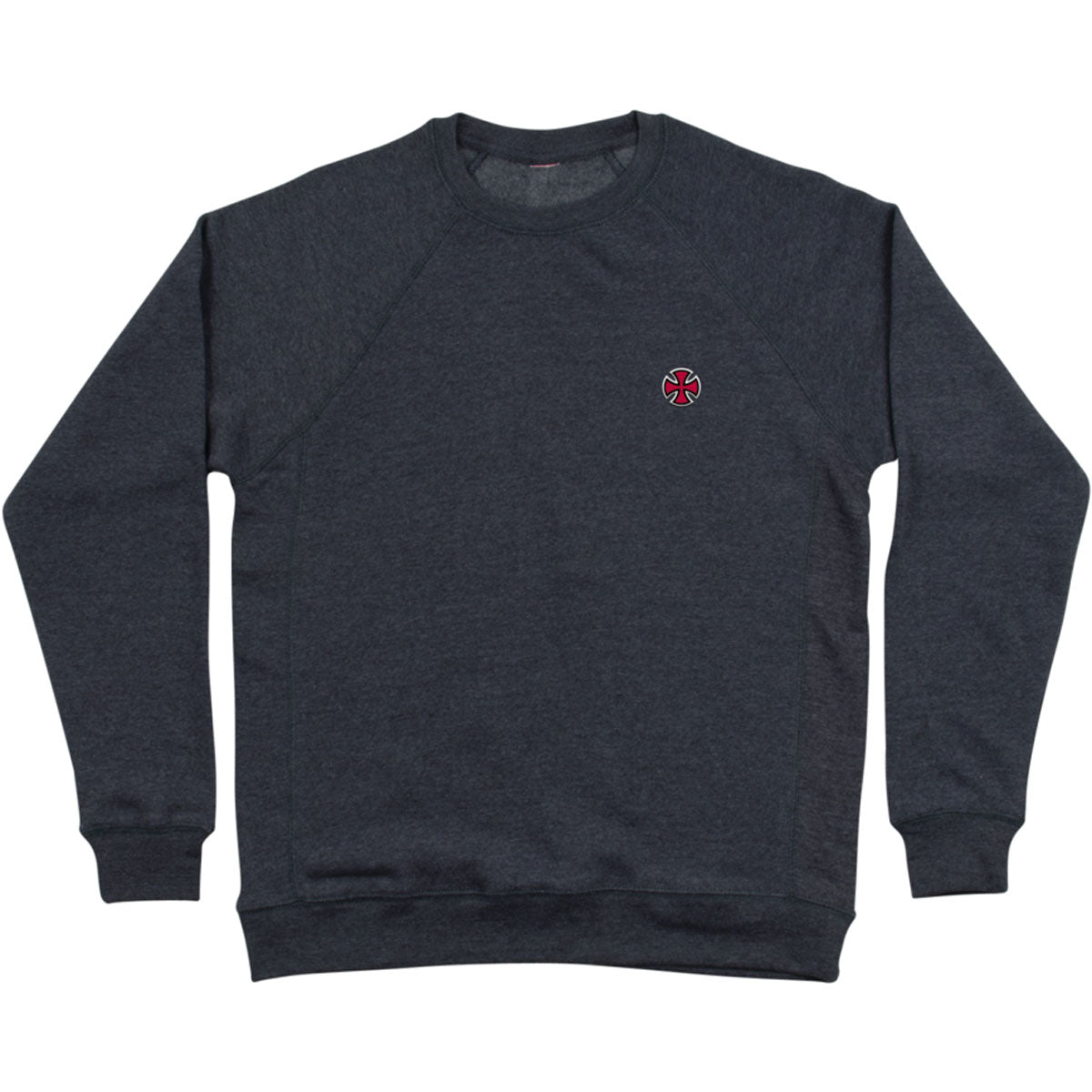 Independent Cross Crew Neck Men's Sweater Sweatshirts - Black Independent Cross Crew Neck Men's Sweater Sweatshirts - Black