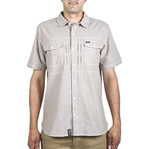 LRG Up Rooted Woven Men's Button Up Short-Sleeve Shirts (Brand New)
