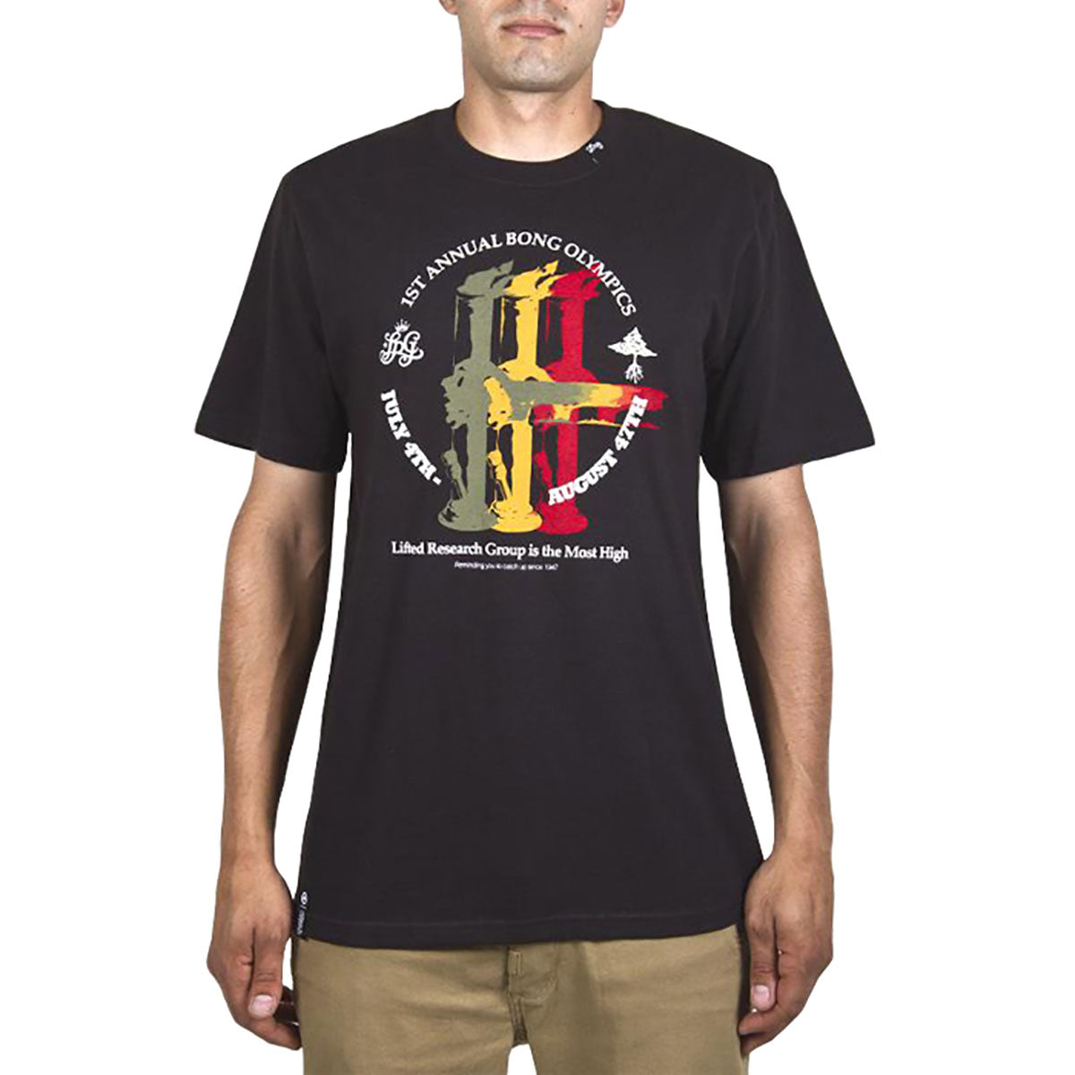 LRG Bong Olympics Men's Short-Sleeve S-E131092 LRG Bong Olympics Men's Short-Sleeve S-E131092