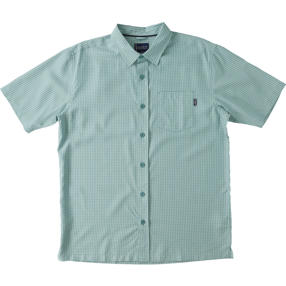O'Neill Jack O'Neill Ford Men's Button Up Short-Sleeve Shirts - Jade Green O'Neill Jack O'Neill Ford Men's Button Up Short-Sleeve Shirts - Jade Green