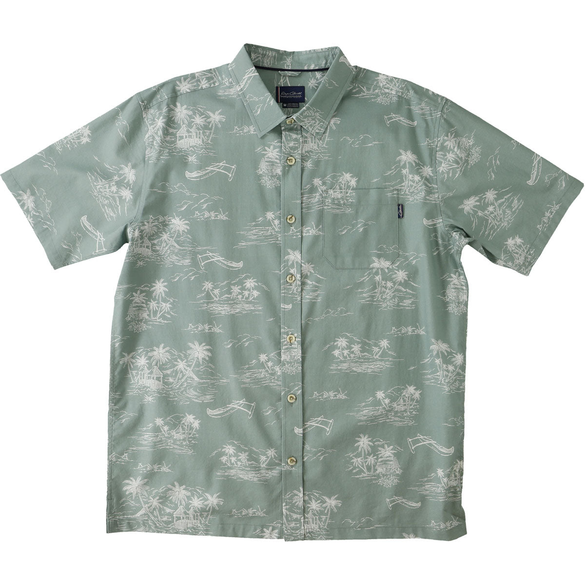 O'Neill Jack O'Neill Maldives Men's Button Up Short-Sleeve Shirts - Blue O'Neill Jack O'Neill Maldives Men's Button Up Short-Sleeve Shirts - Blue
