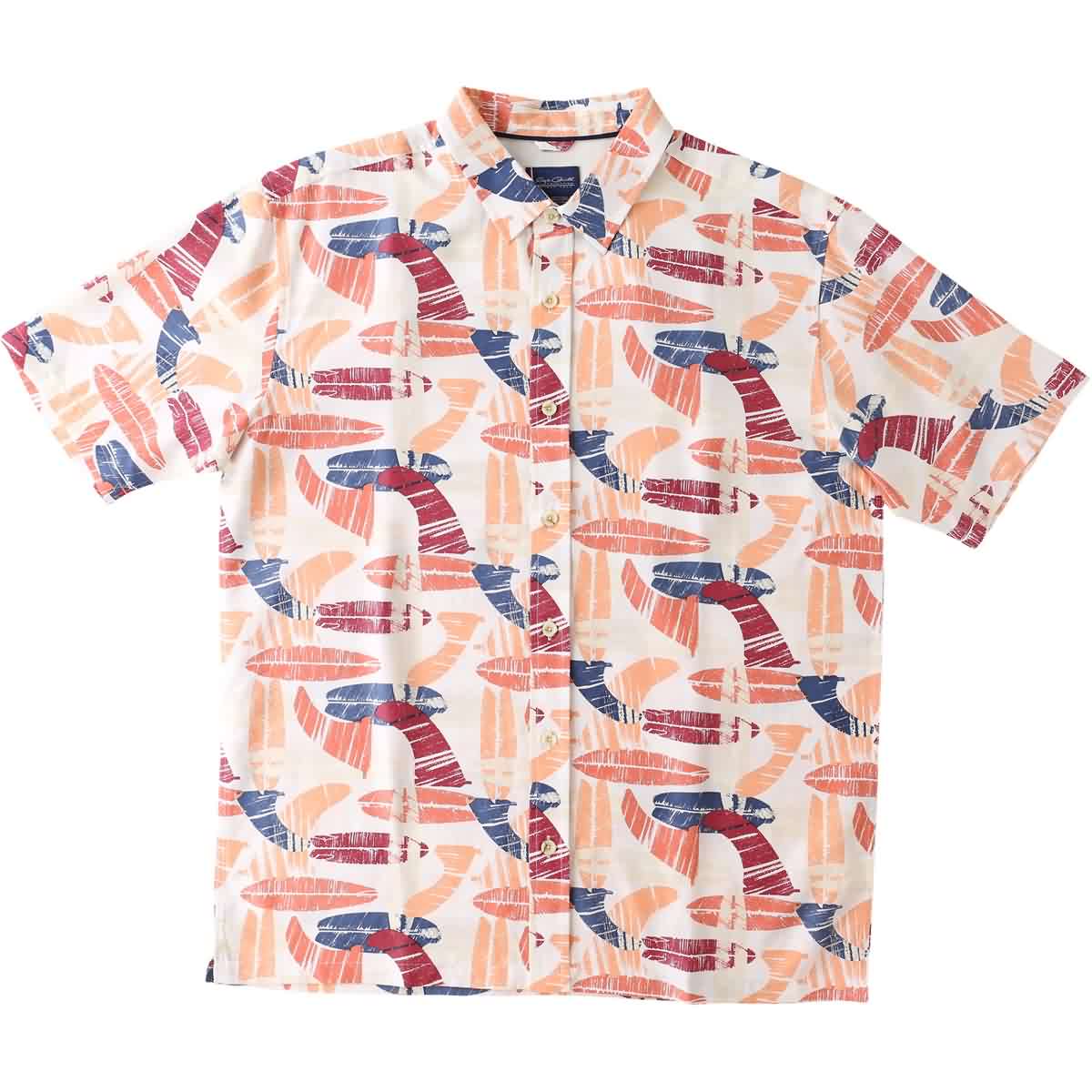 O'Neill Jack O'Neill Surfshop Men's Button Up Short-Sleeve Shirts - Dark Coral O'Neill Jack O'Neill Surfshop Men's Button Up Short-Sleeve Shirts - Dark Coral