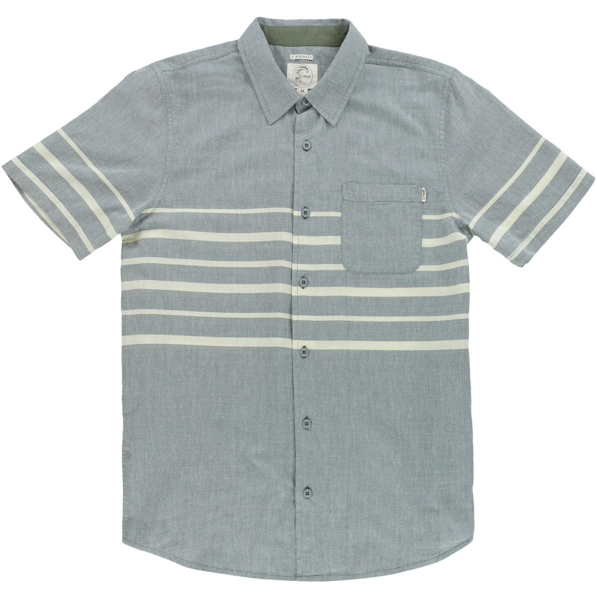 O'Neill Ledger Men's Button Up Short-Sleeve Shirts - Fatigue O'Neill Ledger Men's Button Up Short-Sleeve Shirts - Fatigue