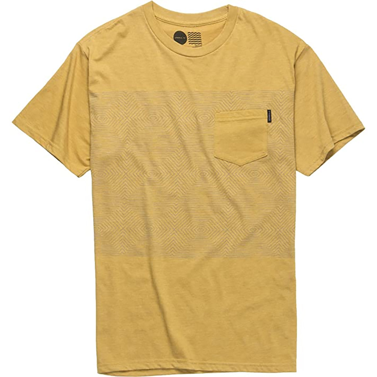 O'Neill Diamond Zag Men's Short-Sleeve Shirts - Harvest Gold O'Neill Diamond Zag Men's Short-Sleeve Shirts - Harvest Gold