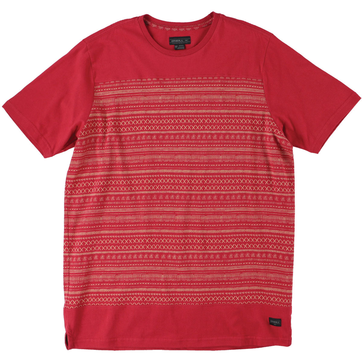 O'Neill Exit Row Men's Short-Sleeve Shirts - Red O'Neill Exit Row Men's Short-Sleeve Shirts - Red