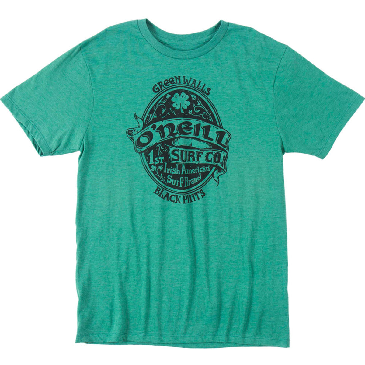 O'Neill Greenwall Men's Short-Sleeve Shirts - Heather Black O'Neill Greenwall Men's Short-Sleeve Shirts - Heather Black