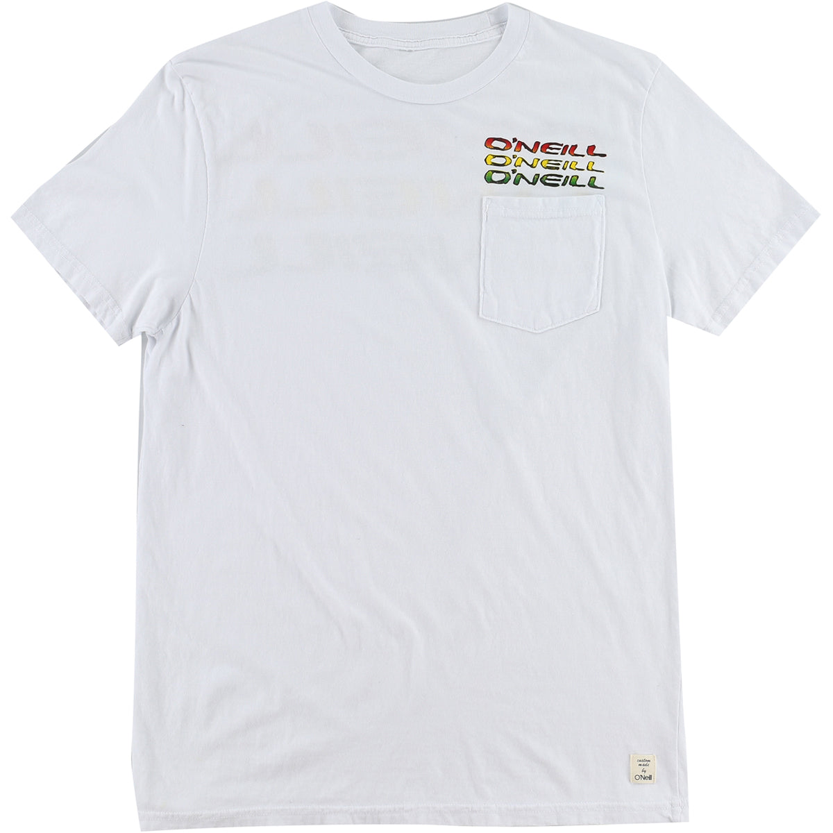 O'Neill O'Riginals Leonard Men's Short-Sleeve Shirts - White O'Neill O'Riginals Leonard Men's Short-Sleeve Shirts - White