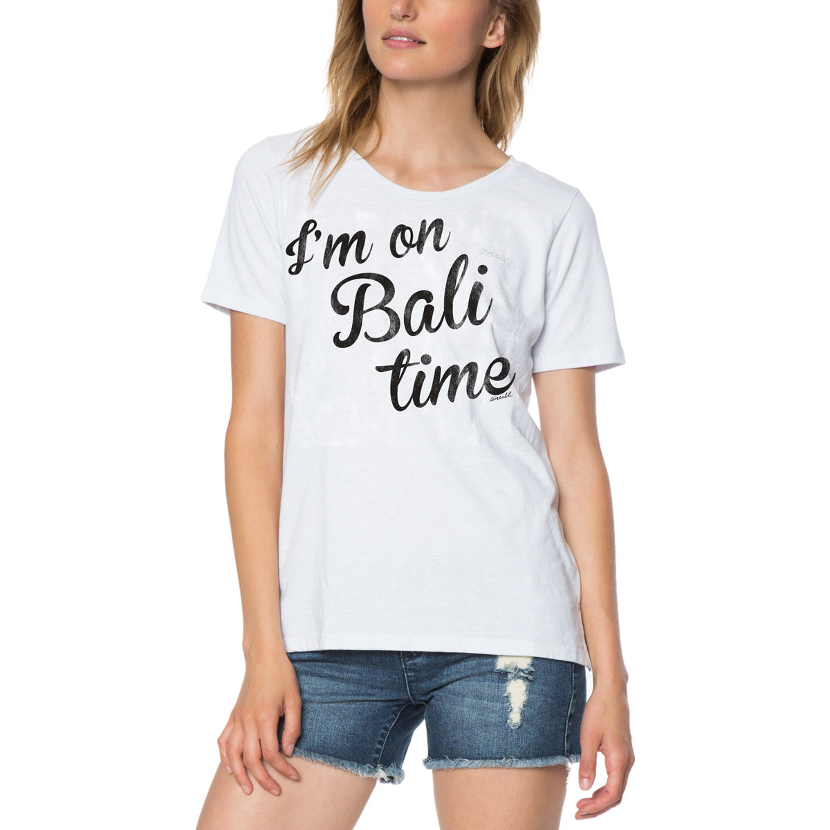 O'Neill Bali Time Women's Short-Sleeve Shirts - White O'Neill Bali Time Women's Short-Sleeve Shirts - White