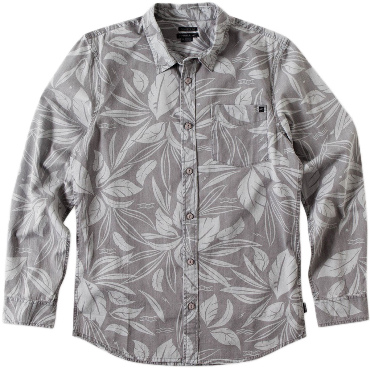O'Neill Estuary Youth Boys Long-Sleeve Shirts - Grey O'Neill Estuary Youth Boys Long-Sleeve Shirts - Grey