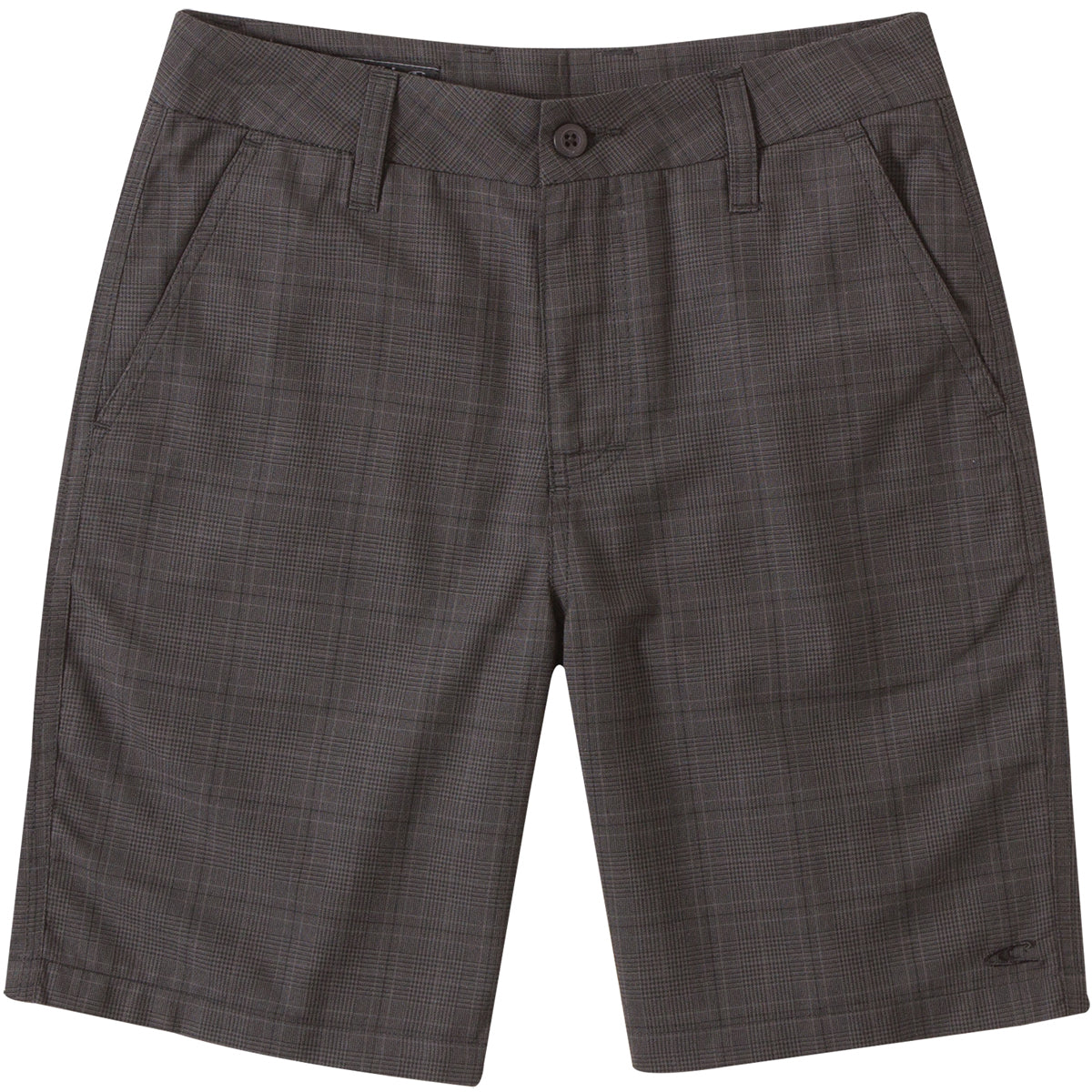 O'Neill Delta Plaid Youth Boys Walkshort Shorts - Black O'Neill Delta Plaid Youth Boys Walkshort Shorts - Black