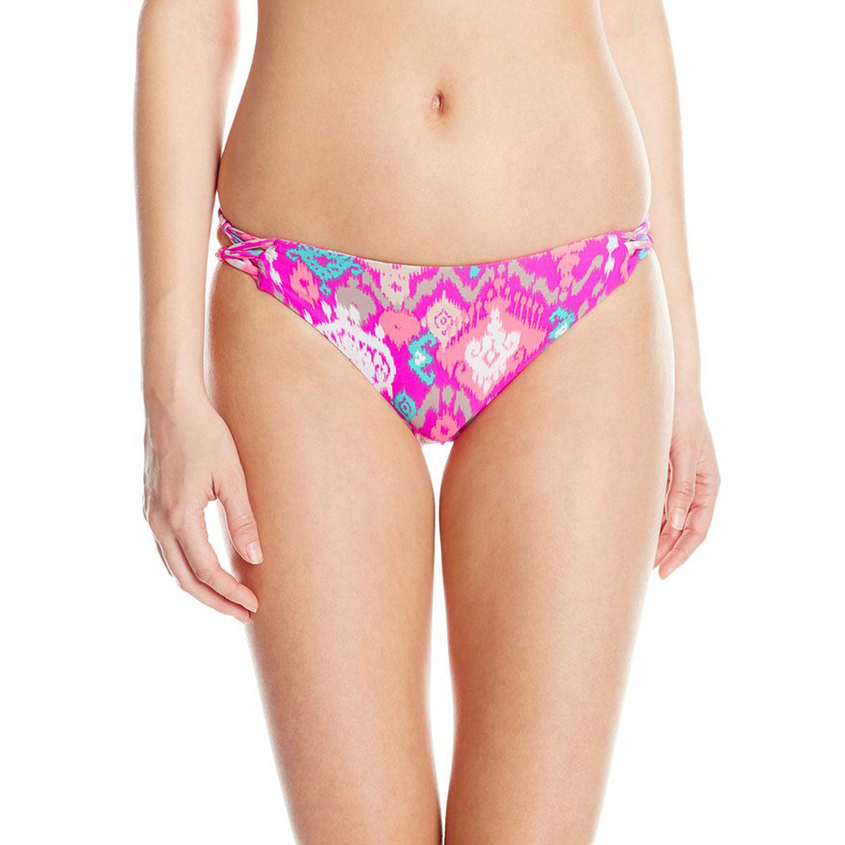O'Neill Ikat Dreams Multi Strap Women's Bottom Swimwear - Pink O'Neill Ikat Dreams Multi Strap Women's Bottom Swimwear - Pink