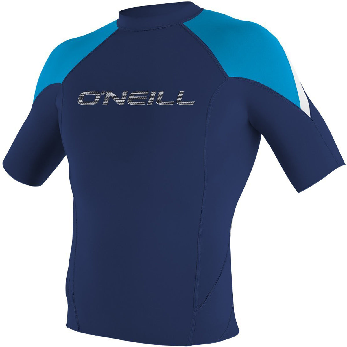 O'Neill Hammer 1mm Men's Short-Sleeve Wetsuit - Nvy/Sky/White