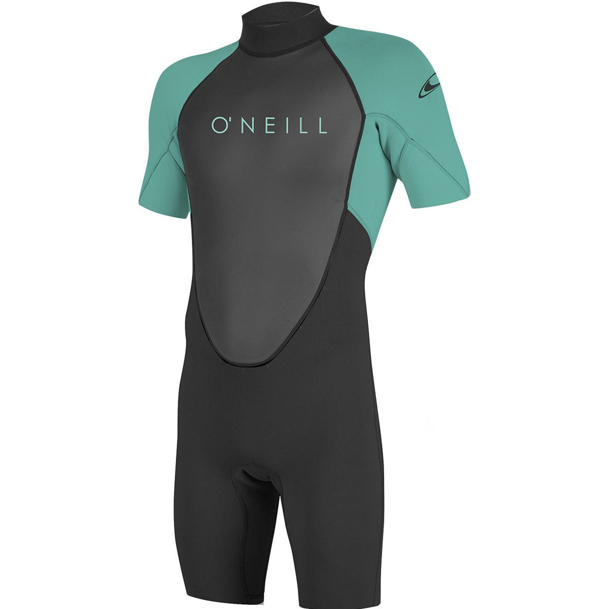 O'Neill Reactor II 2mm Back Zip Youth Boys Spring Wetsuit - Black/Ltaqua O'Neill Reactor II 2mm Back Zip Youth Boys Spring Wetsuit - Black/Ltaqua