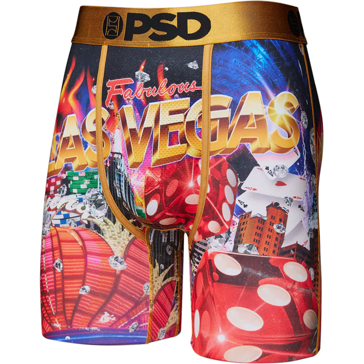 PSD Viva Vegas Boxer Men's Bottom Underwear-222180092 PSD Viva Vegas Boxer Men's Bottom Underwear-222180092