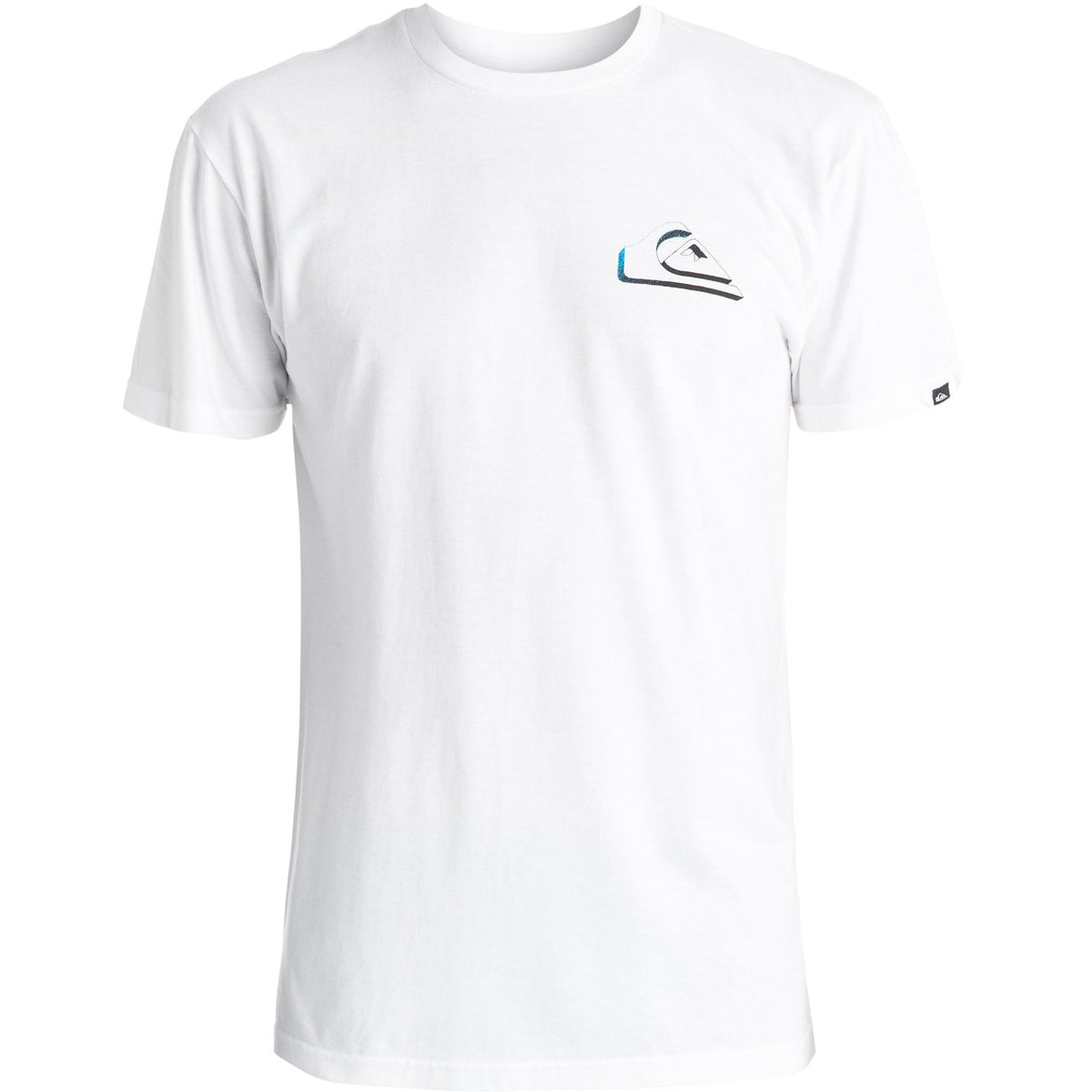 Quiksilver Sprayed In Men's Short-Sleeve Shirts - White Quiksilver Sprayed In Men's Short-Sleeve Shirts - White