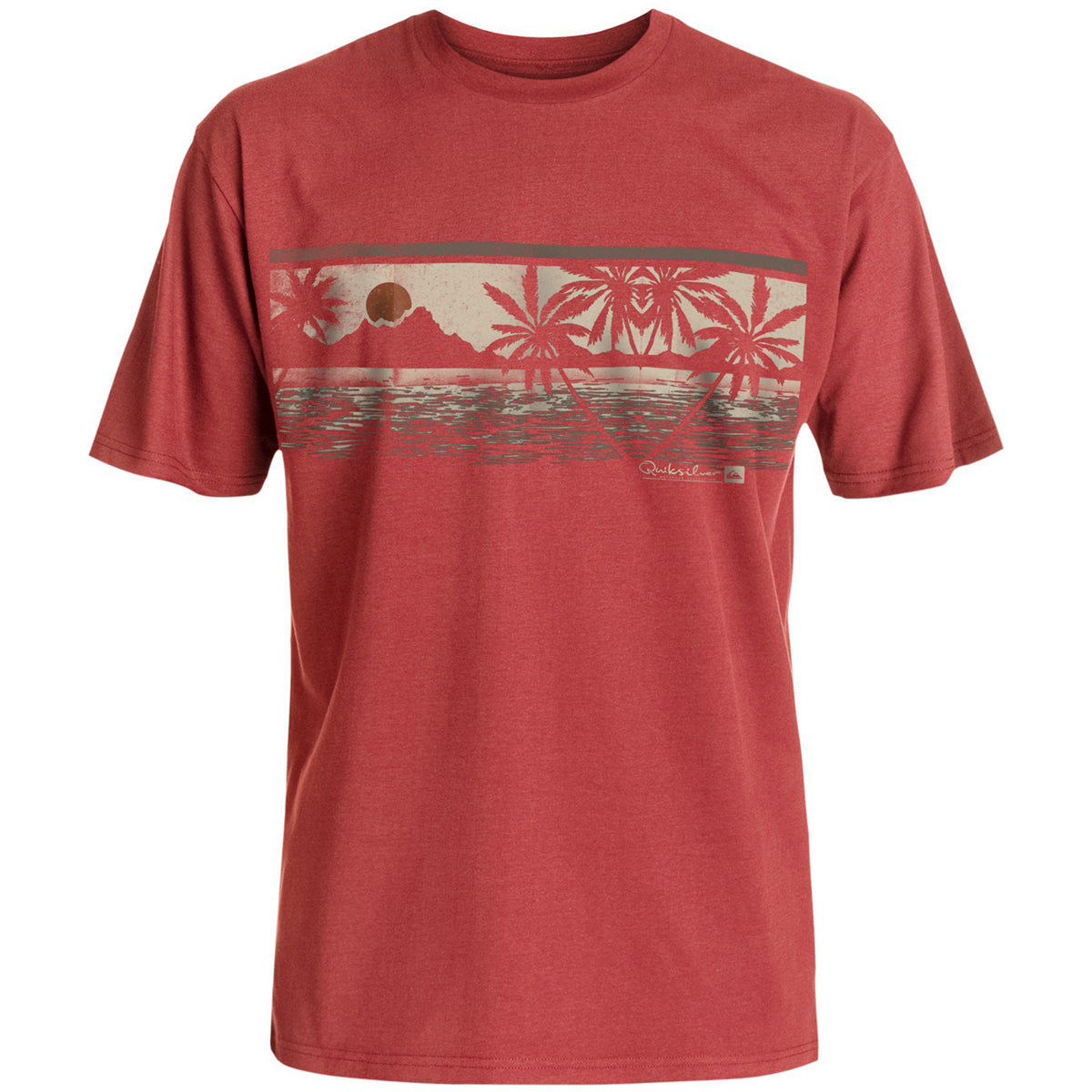 Quiksilver Wish You Were Here Men's Short-Sleeve Shirts - Ensign Blue Quiksilver Wish You Were Here Men's Short-Sleeve Shirts - Ensign Blue