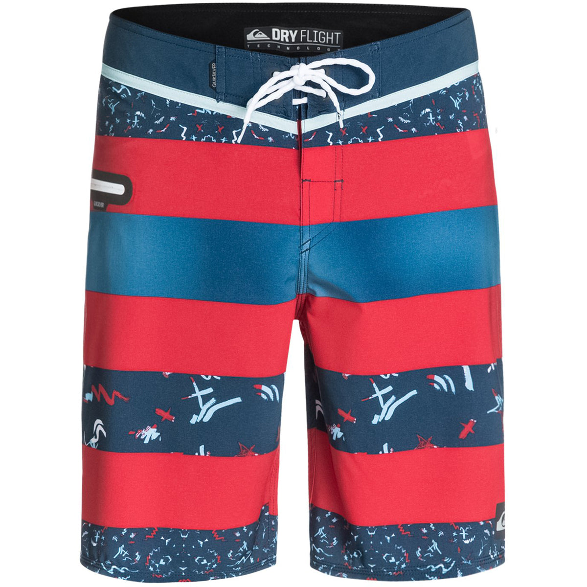 Quiksilver AG47 Brigg 20" Repreve Men's Boardshort Shorts - Quik Red