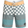 Quiksilver Brigg Block Scallop 19" Men's Boardshort Shorts (Brand New)