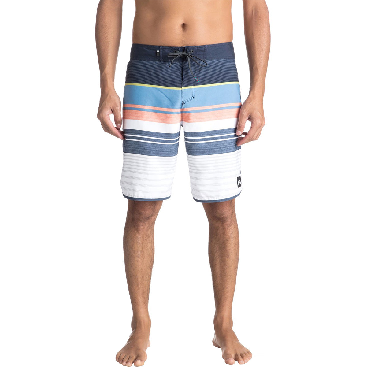 Quiksilver Eye Scallop 20" Men's Boardshort Shorts - Eggshell Blue Quiksilver Eye Scallop 20" Men's Boardshort Shorts - Eggshell Blue