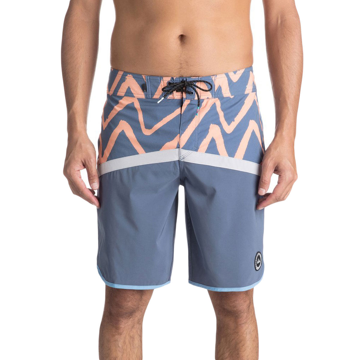 Quiksilver Highline Techtonics 20 Men's Boardshort Shorts - Silver Sconce Quiksilver Highline Techtonics 20 Men's Boardshort Shorts - Silver Sconce